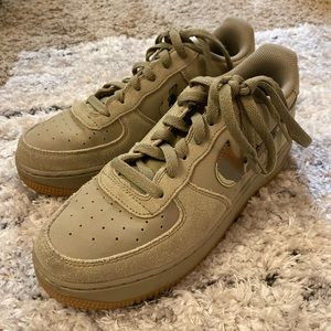 camo nike air force 1’s